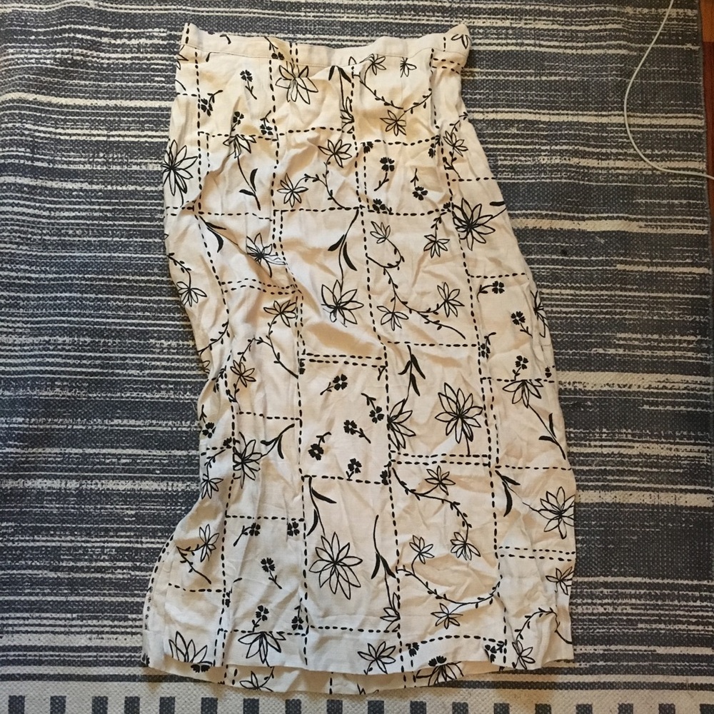 Floral skirt